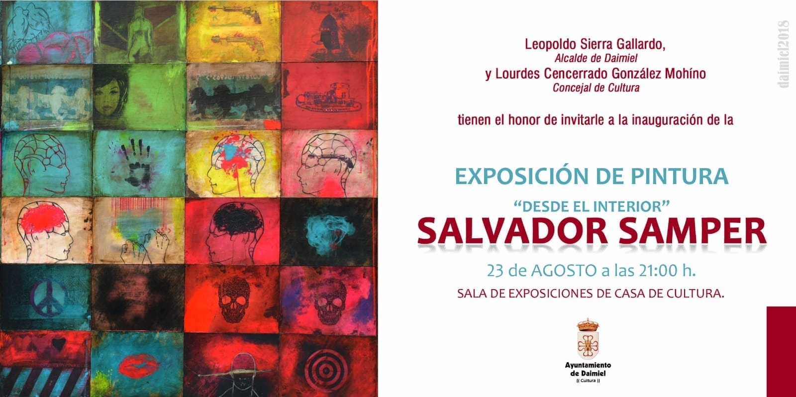 Daimiel acoge la nueva exposición del artista Salvador Samper